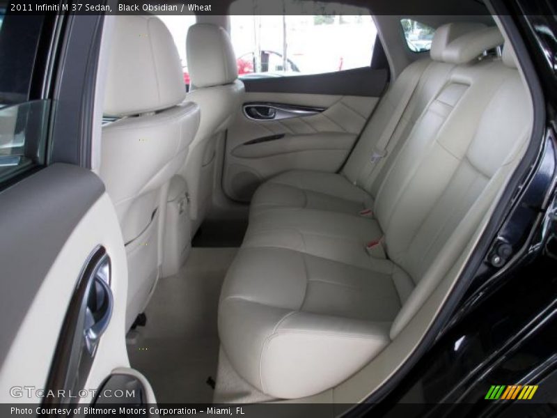 Black Obsidian / Wheat 2011 Infiniti M 37 Sedan