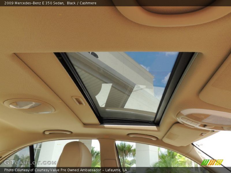 Black / Cashmere 2009 Mercedes-Benz E 350 Sedan