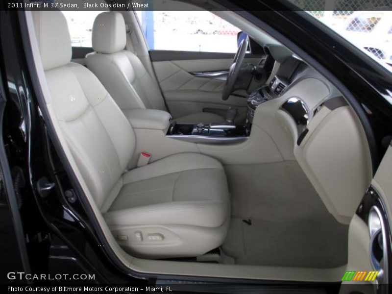 Black Obsidian / Wheat 2011 Infiniti M 37 Sedan
