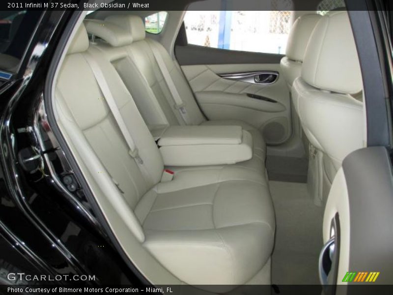 Black Obsidian / Wheat 2011 Infiniti M 37 Sedan