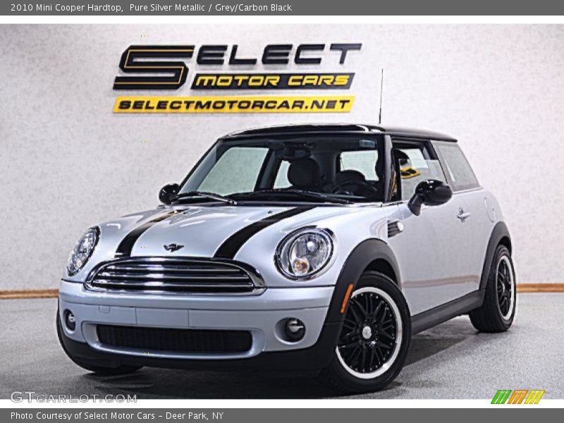 Pure Silver Metallic / Grey/Carbon Black 2010 Mini Cooper Hardtop