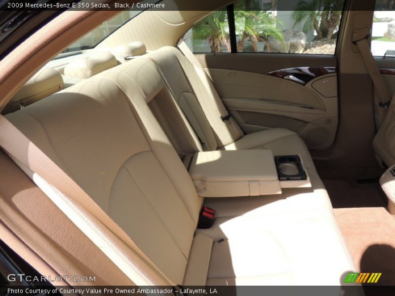 Black / Cashmere 2009 Mercedes-Benz E 350 Sedan