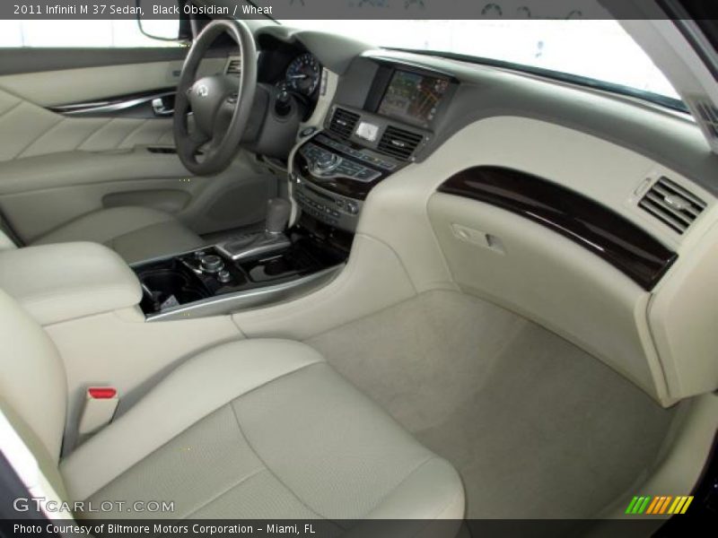Black Obsidian / Wheat 2011 Infiniti M 37 Sedan