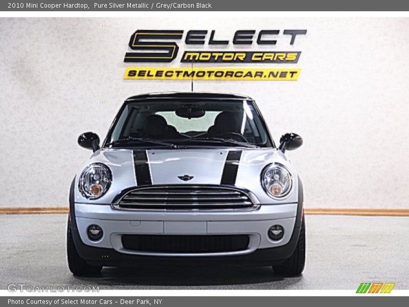 Pure Silver Metallic / Grey/Carbon Black 2010 Mini Cooper Hardtop