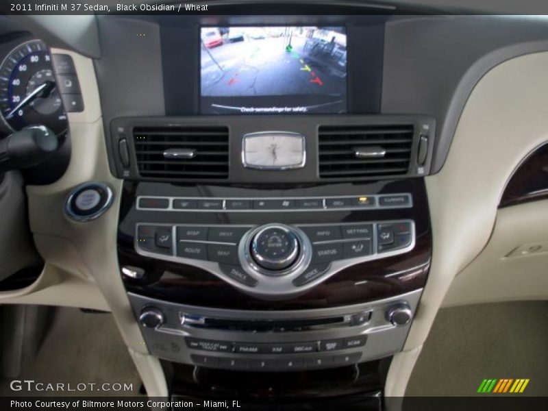 Black Obsidian / Wheat 2011 Infiniti M 37 Sedan