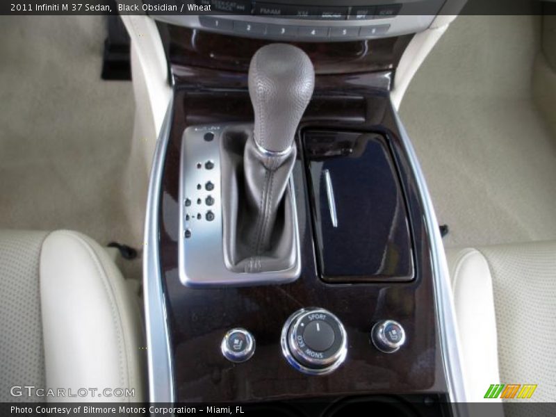 Black Obsidian / Wheat 2011 Infiniti M 37 Sedan