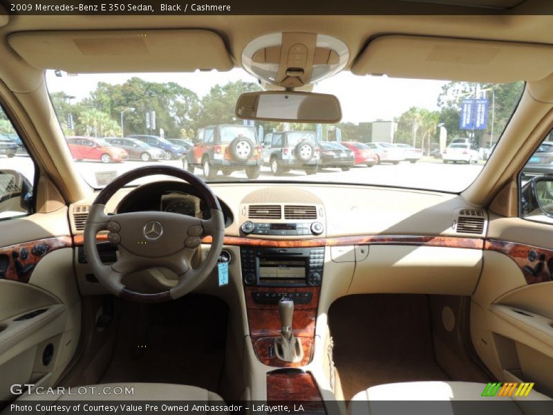 Black / Cashmere 2009 Mercedes-Benz E 350 Sedan