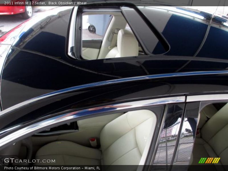 Black Obsidian / Wheat 2011 Infiniti M 37 Sedan