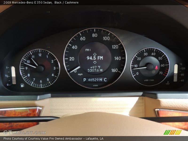 Black / Cashmere 2009 Mercedes-Benz E 350 Sedan