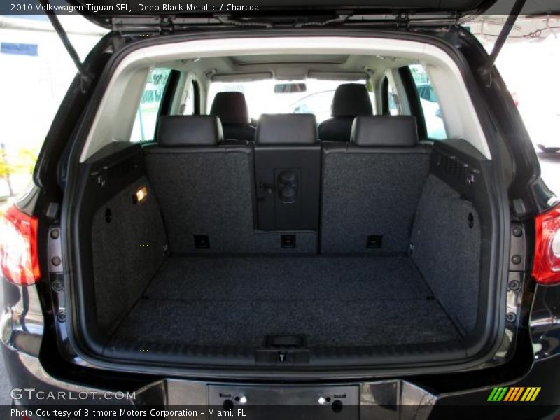 Deep Black Metallic / Charcoal 2010 Volkswagen Tiguan SEL