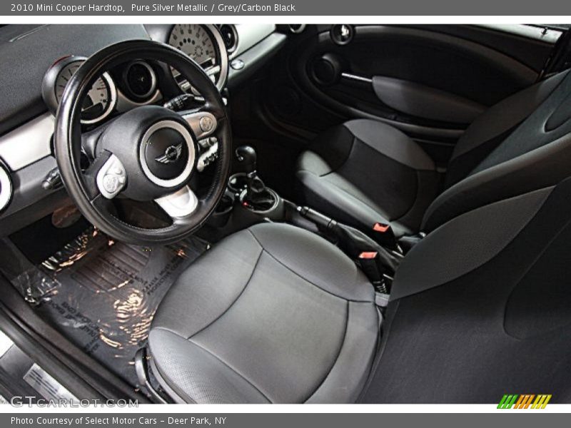 Pure Silver Metallic / Grey/Carbon Black 2010 Mini Cooper Hardtop