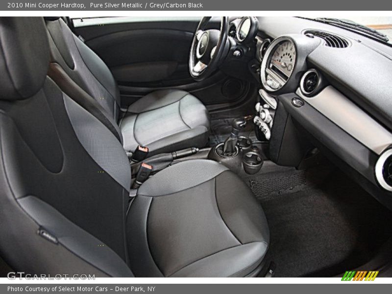 Pure Silver Metallic / Grey/Carbon Black 2010 Mini Cooper Hardtop