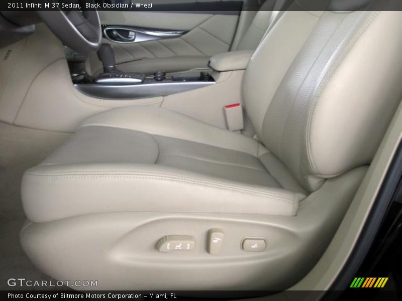 Black Obsidian / Wheat 2011 Infiniti M 37 Sedan