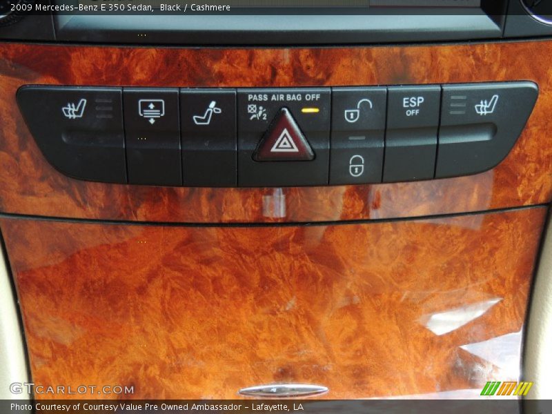 Black / Cashmere 2009 Mercedes-Benz E 350 Sedan