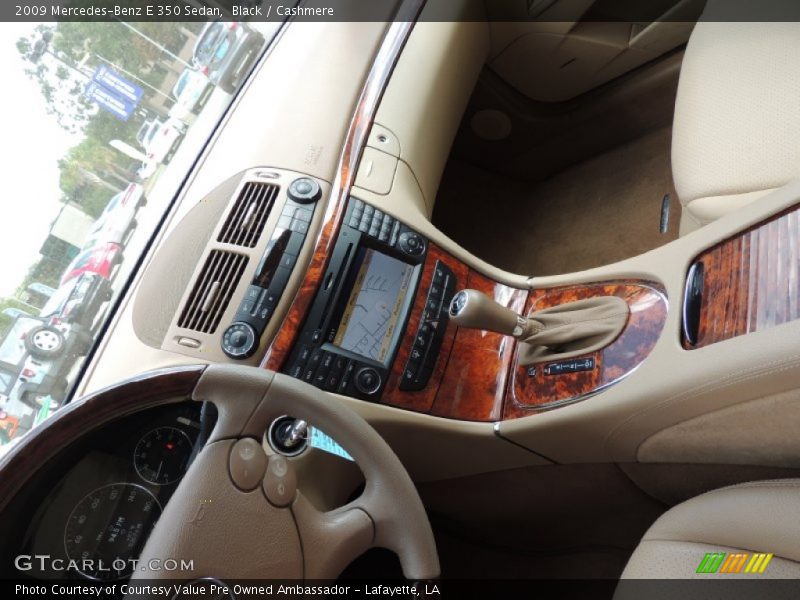 Black / Cashmere 2009 Mercedes-Benz E 350 Sedan