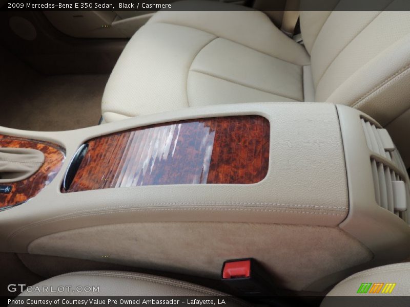 Black / Cashmere 2009 Mercedes-Benz E 350 Sedan
