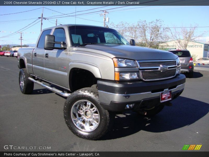 Graystone Metallic / Dark Charcoal 2006 Chevrolet Silverado 2500HD LT Crew Cab 4x4