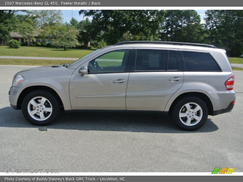 Pewter Metallic / Black 2007 Mercedes-Benz GL 450