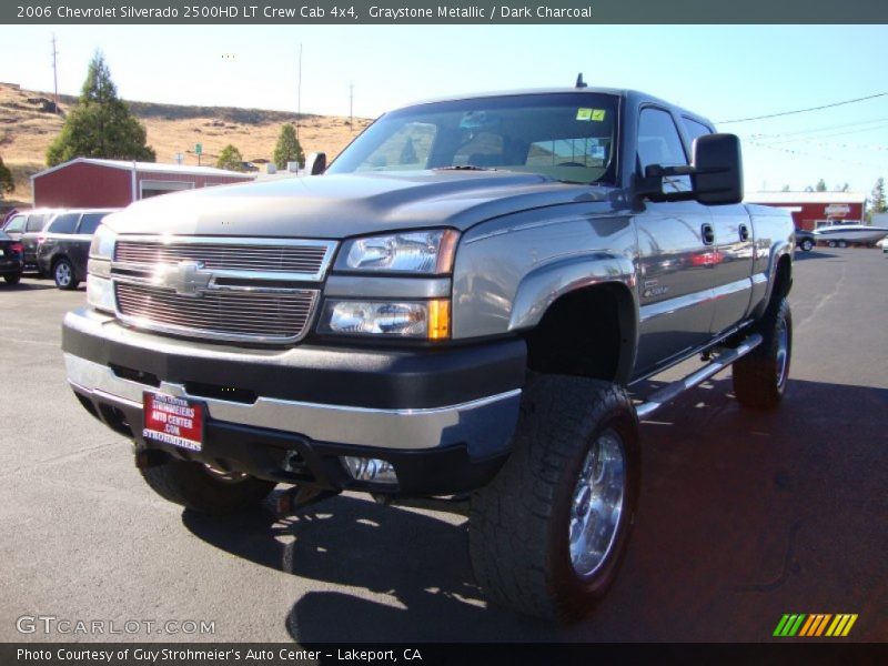 Graystone Metallic / Dark Charcoal 2006 Chevrolet Silverado 2500HD LT Crew Cab 4x4