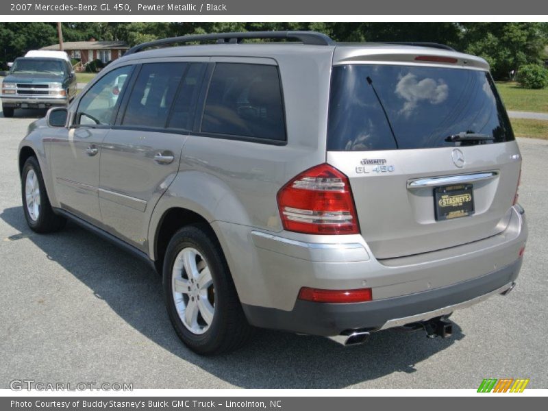 Pewter Metallic / Black 2007 Mercedes-Benz GL 450