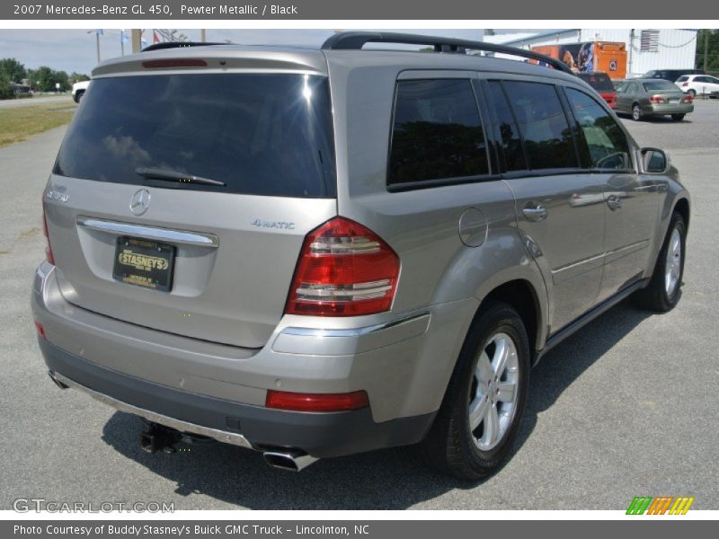 Pewter Metallic / Black 2007 Mercedes-Benz GL 450