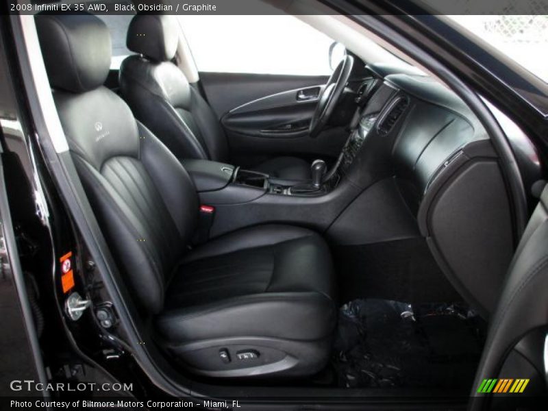 Black Obsidian / Graphite 2008 Infiniti EX 35 AWD