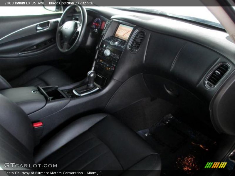 Black Obsidian / Graphite 2008 Infiniti EX 35 AWD