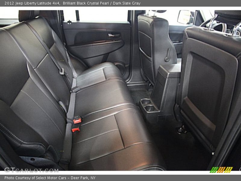 Brilliant Black Crystal Pearl / Dark Slate Gray 2012 Jeep Liberty Latitude 4x4