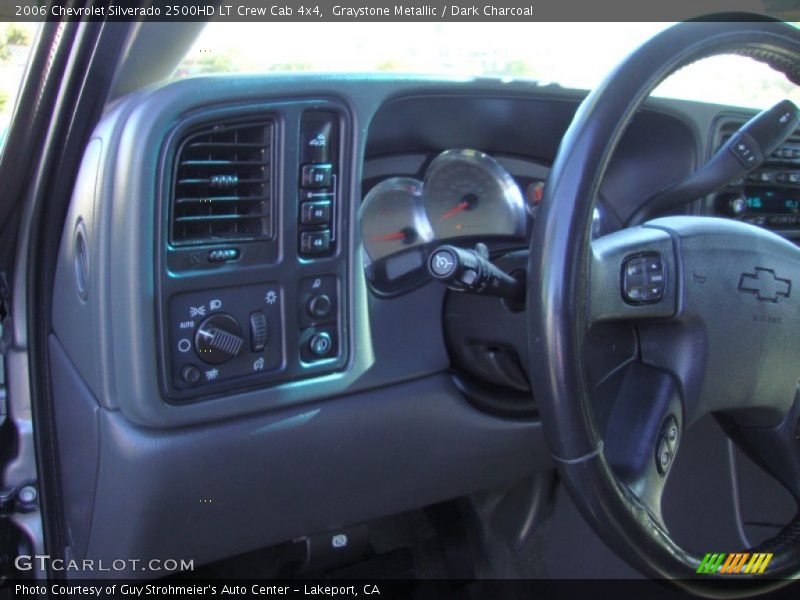 Graystone Metallic / Dark Charcoal 2006 Chevrolet Silverado 2500HD LT Crew Cab 4x4