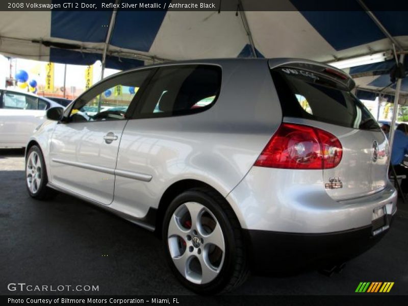 Reflex Silver Metallic / Anthracite Black 2008 Volkswagen GTI 2 Door