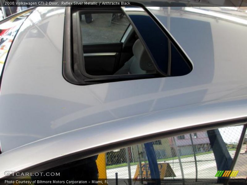 Reflex Silver Metallic / Anthracite Black 2008 Volkswagen GTI 2 Door