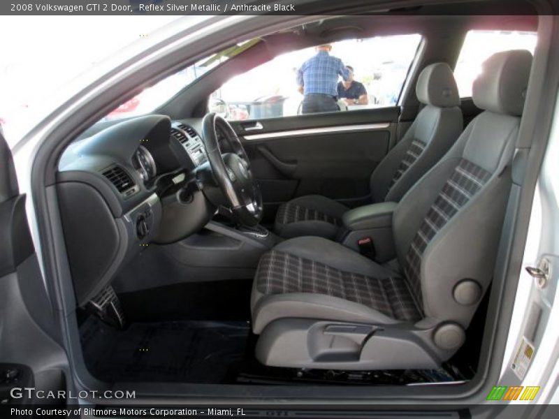 Reflex Silver Metallic / Anthracite Black 2008 Volkswagen GTI 2 Door