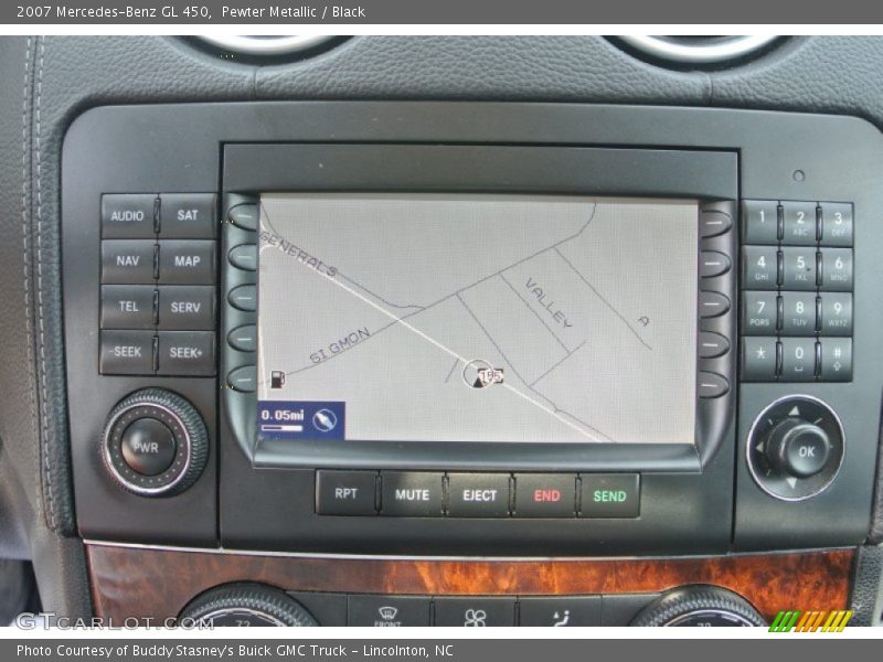 Pewter Metallic / Black 2007 Mercedes-Benz GL 450