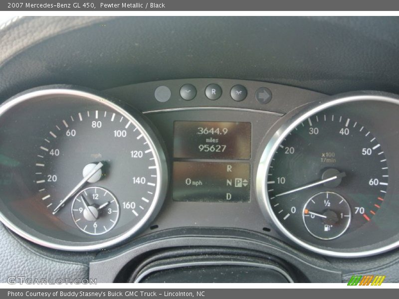 Pewter Metallic / Black 2007 Mercedes-Benz GL 450