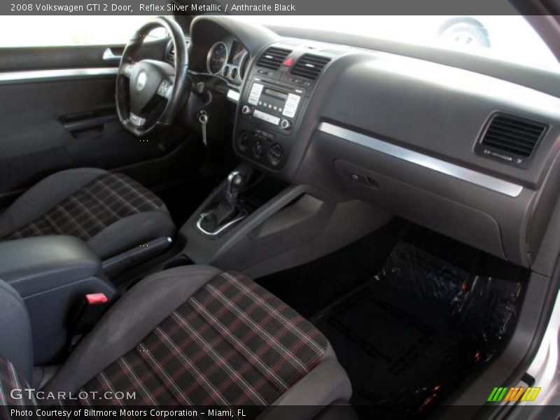 Reflex Silver Metallic / Anthracite Black 2008 Volkswagen GTI 2 Door