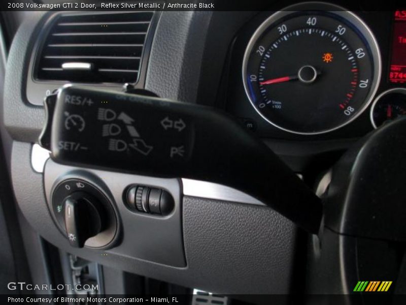 Reflex Silver Metallic / Anthracite Black 2008 Volkswagen GTI 2 Door