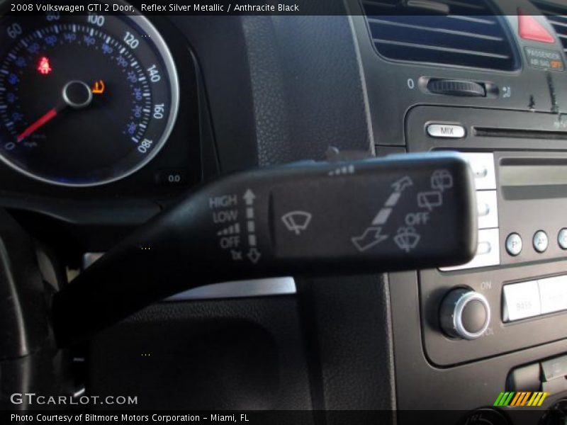 Reflex Silver Metallic / Anthracite Black 2008 Volkswagen GTI 2 Door