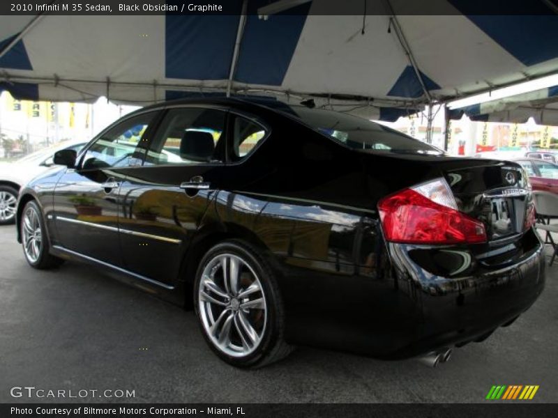 Black Obsidian / Graphite 2010 Infiniti M 35 Sedan