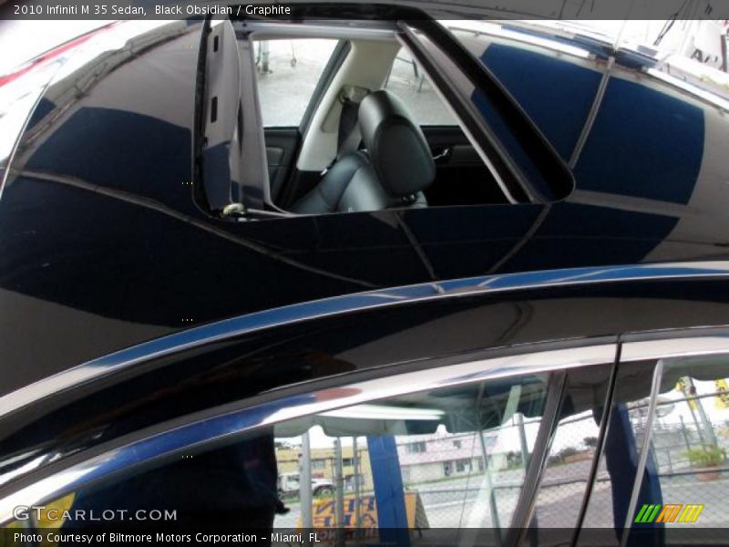 Black Obsidian / Graphite 2010 Infiniti M 35 Sedan