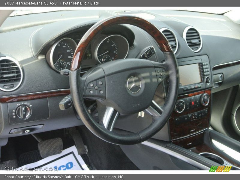 Pewter Metallic / Black 2007 Mercedes-Benz GL 450