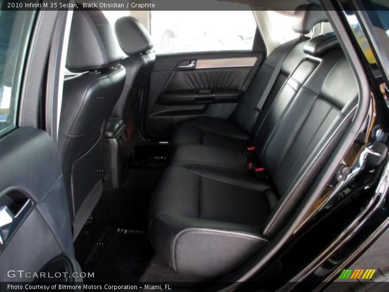 Black Obsidian / Graphite 2010 Infiniti M 35 Sedan