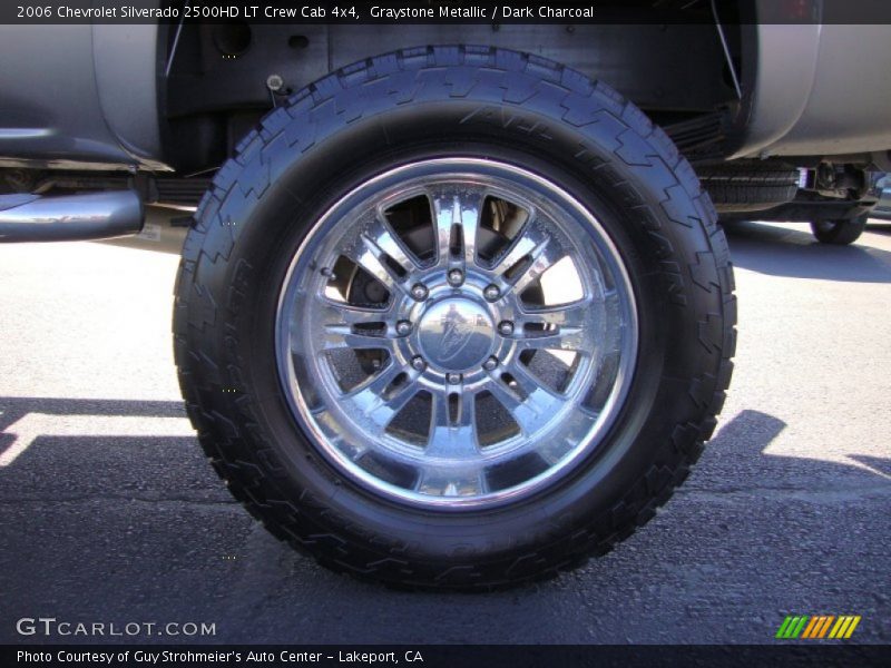Graystone Metallic / Dark Charcoal 2006 Chevrolet Silverado 2500HD LT Crew Cab 4x4
