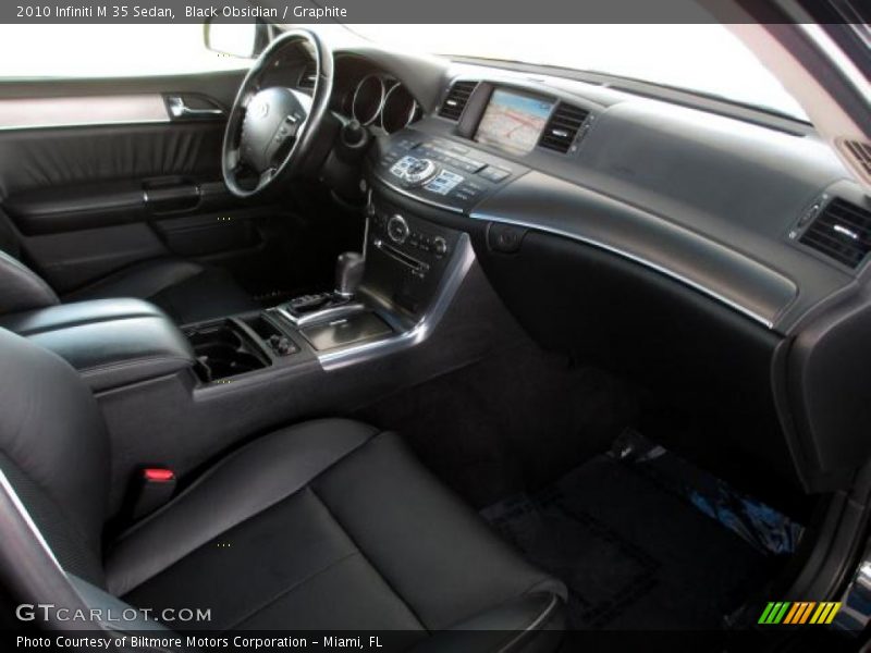 Black Obsidian / Graphite 2010 Infiniti M 35 Sedan