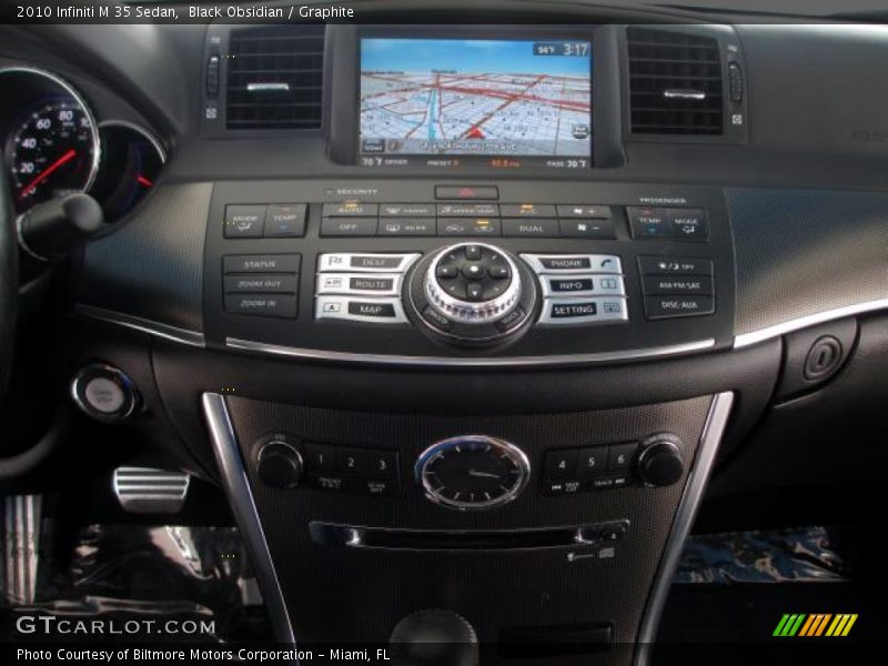 Black Obsidian / Graphite 2010 Infiniti M 35 Sedan