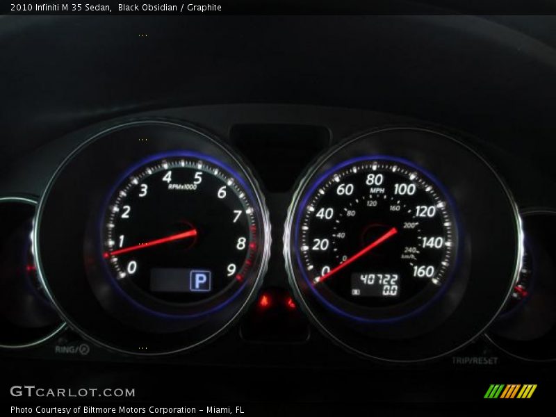 Black Obsidian / Graphite 2010 Infiniti M 35 Sedan