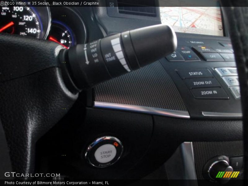 Black Obsidian / Graphite 2010 Infiniti M 35 Sedan