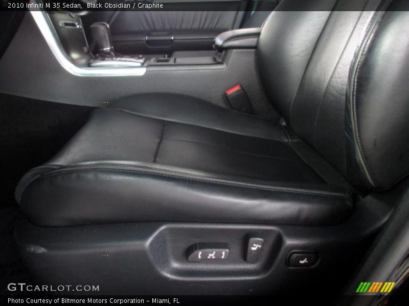 Black Obsidian / Graphite 2010 Infiniti M 35 Sedan