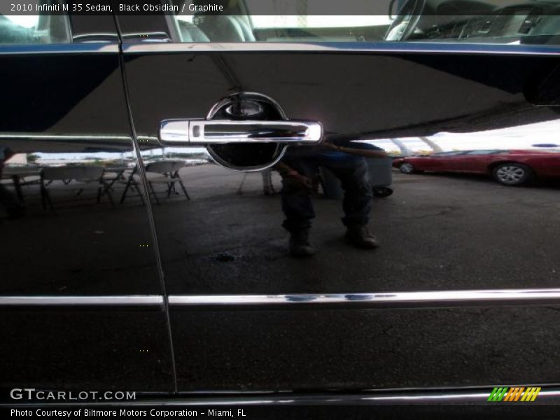 Black Obsidian / Graphite 2010 Infiniti M 35 Sedan