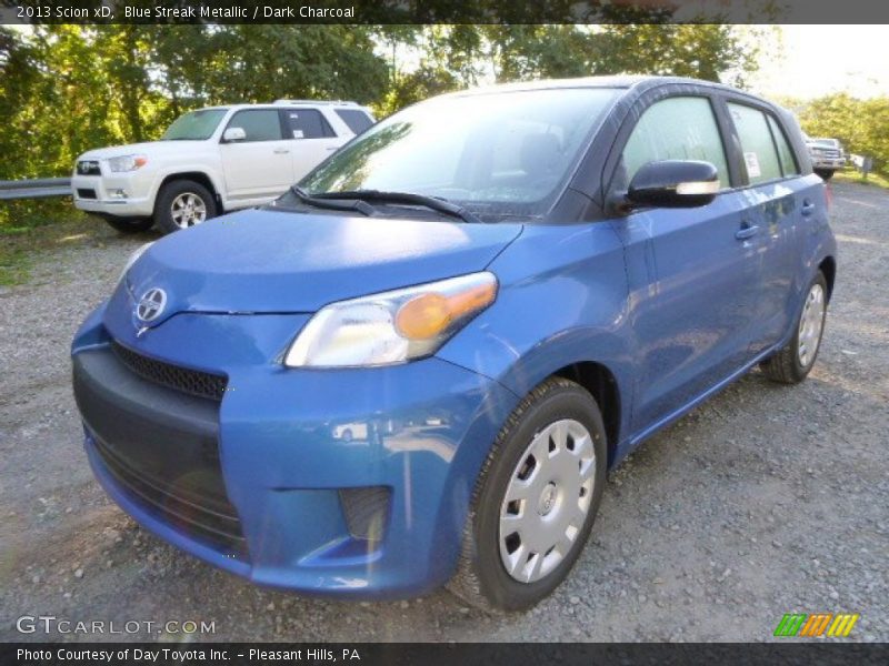 Blue Streak Metallic / Dark Charcoal 2013 Scion xD