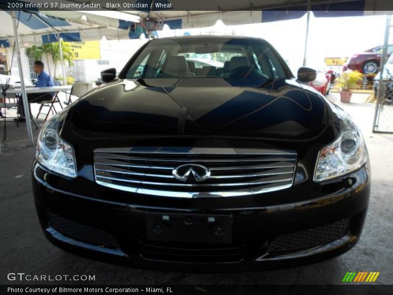Black Obsidian / Wheat 2009 Infiniti G 37 Journey Sedan